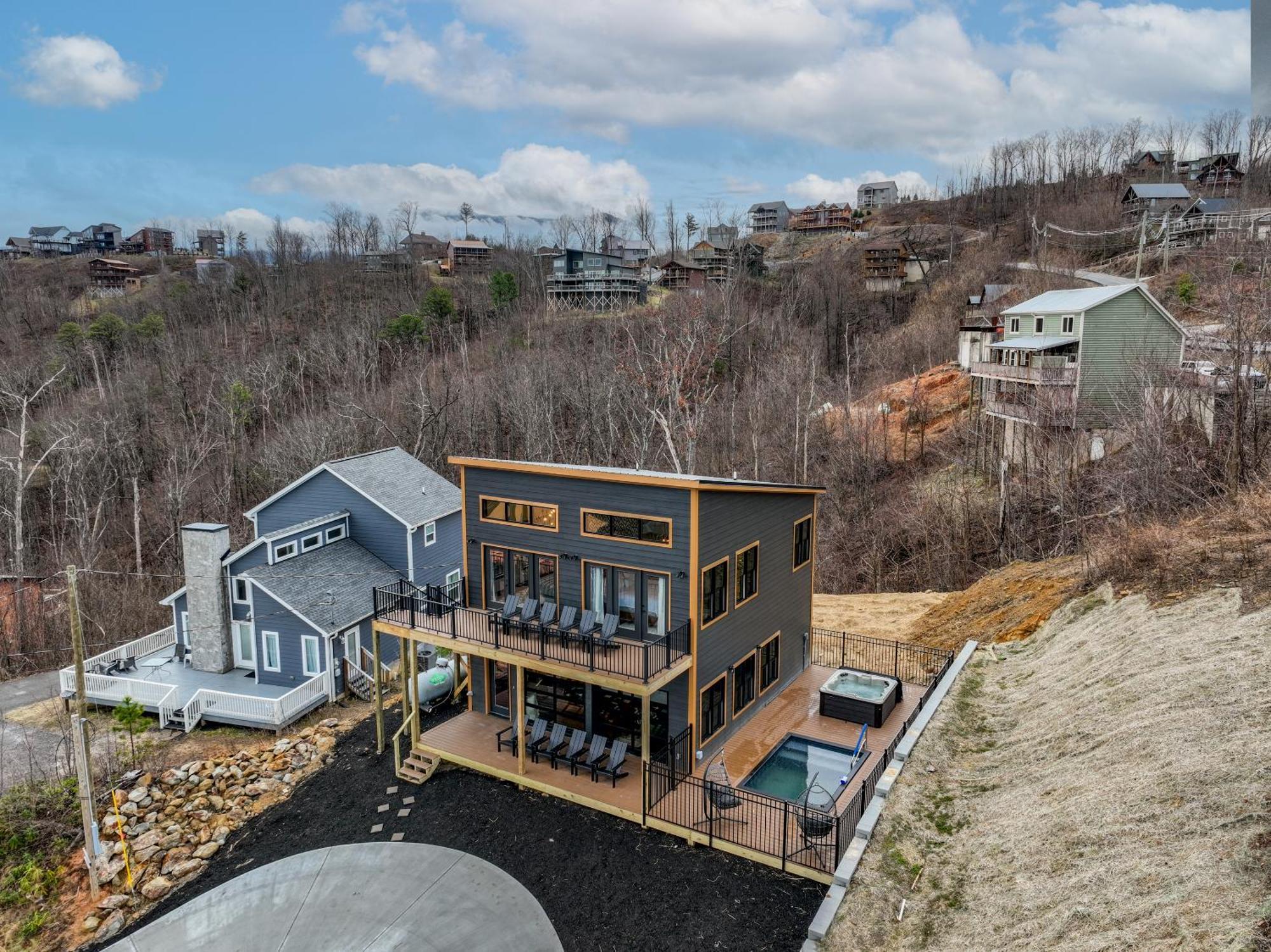 Mountain Mermaid Villa Gatlinburg Exterior photo